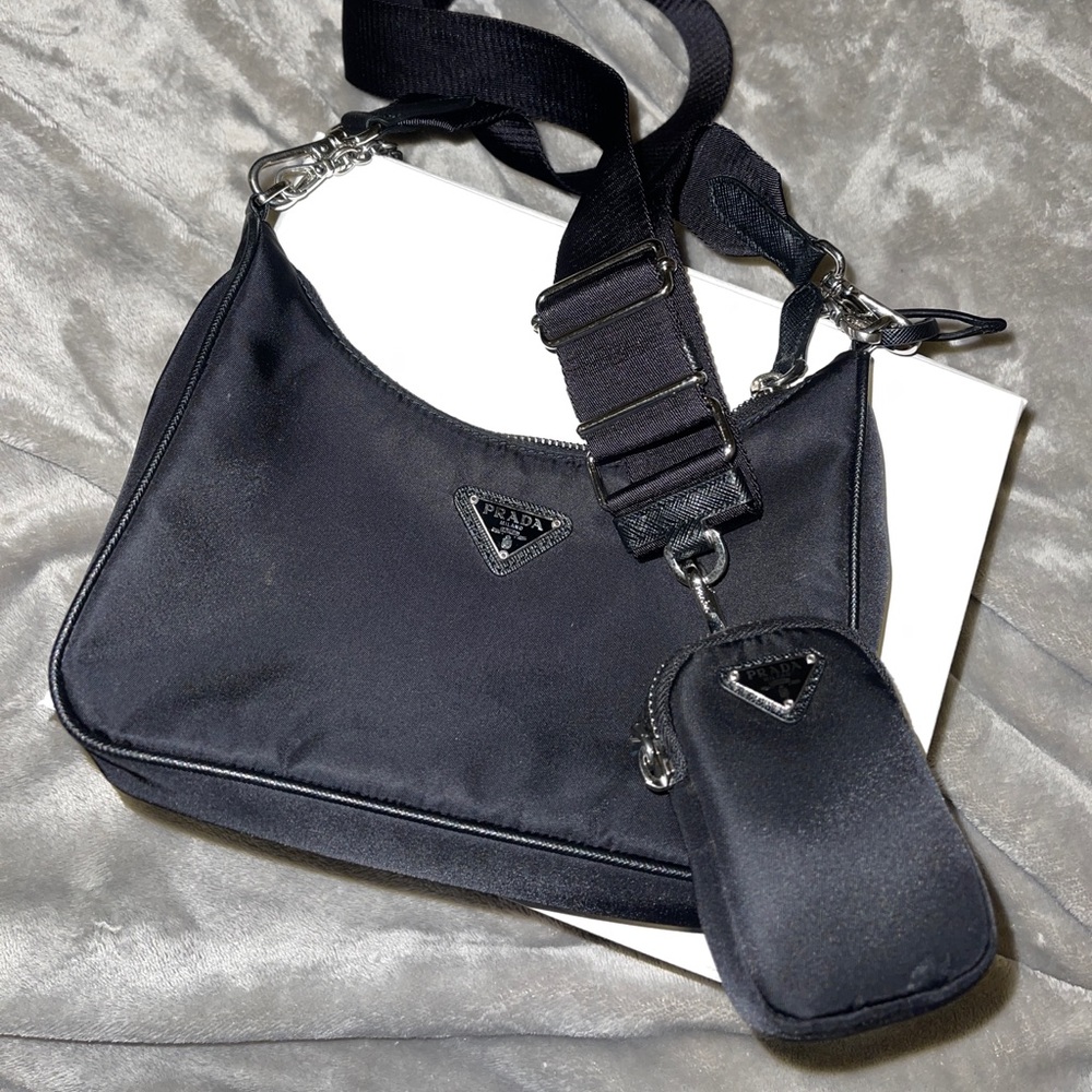 Prada Re-Edition 2005 Re-Nylon bag Black